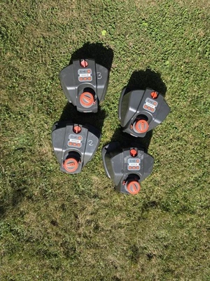 4x GARDENA Comfort Vielflächenregner AquaContour automatic  Sprinkler - Bild 1 von 4