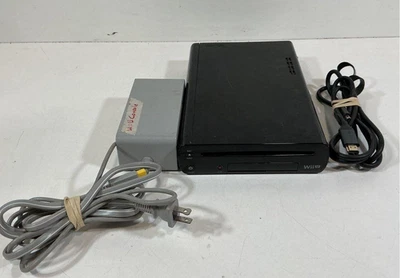 Nintendo Wii U Deluxe 32GB Console System (Black WUP-101(02)) Tested Works - Image 1 of 4