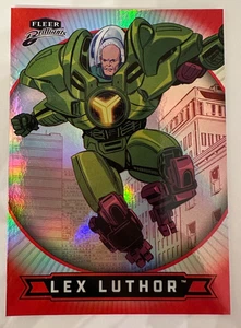 Tarjeta paralela roja Fleer Brilliants LEX LUTHOR 2025 Superman # 8 - Imagen 1 de 1