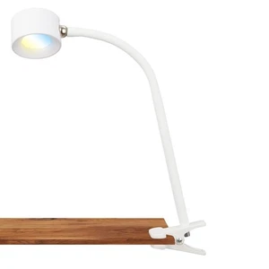 Desk Lamp LED Reading Light Clamp USB C Rechargeable IP44 Flexible 3W White - Picture 1 of 10