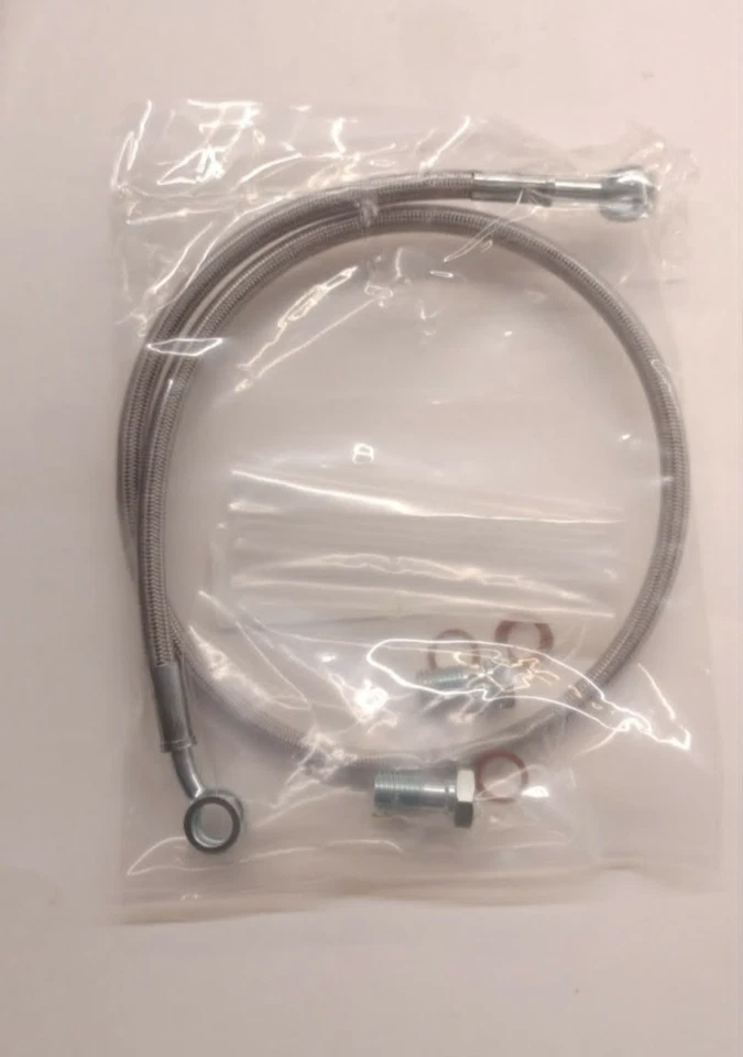 Rear Brake Line Kit +2 - CLEAR - Honda TRX450R / TRX450ER - Image 1 of 1