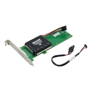 LSI Battery Module Card Holder L3-25376-00A + BBU LSI 49571-13 - Picture 1 of 3