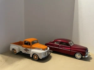 1:25 Die-cast 1948 Mastio Harley Davidson Truck /1949 1:24 Motor max Mercury. - Picture 1 of 14
