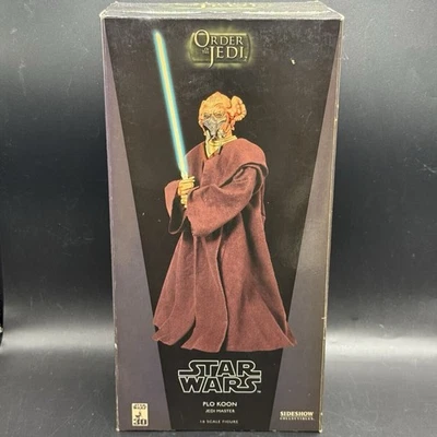 Sideshow Star Wars Plo Koon Figura 12 Pulgadas Pro Kit Serie Conjunto Limitado Foto 1 de 4