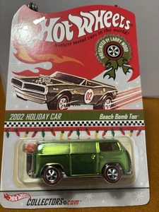 Hot Wheels 2002 Holiday Car Green Beach Bomb Too - Picture 1 of 4