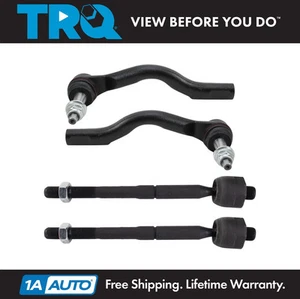 TRQ Inner and Outer Tie Rod Set For 2017-2022 Chrysler Pacifica 2020 Voyager - Picture 1 of 10