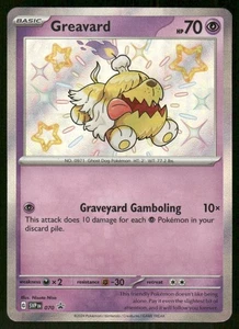 Pokemon Tcg Greavard #70 Pokemon Promo NM - Picture 1 of 2