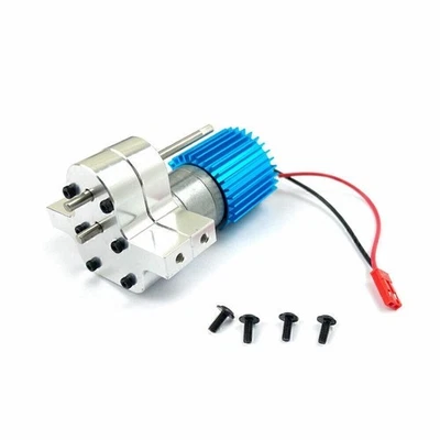 RC Gearbox Metal Speed Changing Box with 370 Brush Motor for WPL MN RC Car - Image 1 of 4