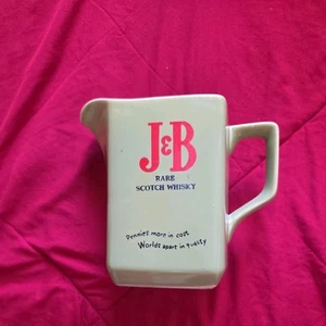J&B seltener Scotch Whisky Vintage Schnaps Bar Krug, 6" hoch - Bild 1 von 4