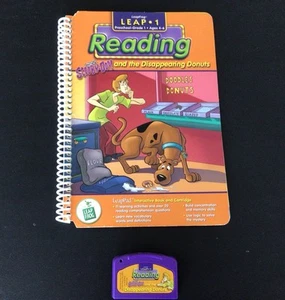 Leap Frog Leap 1 Reading Book & Cartridge Scooby Doo! - Picture 1 of 2