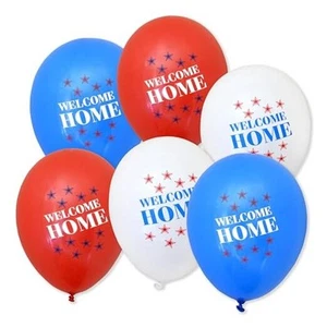 Welcome Home Latex Balloons (6) 6 Balloons - Picture 1 of 6