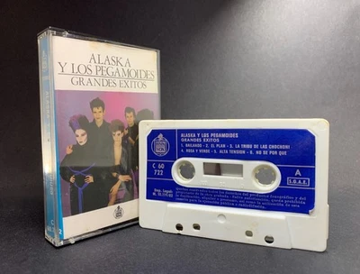 Alaska Y Los Pegamoides GRANDES EXITOS Cassette**SPAIN 1ST ISSUE 1982** V.SCARCE - Image 1 of 4