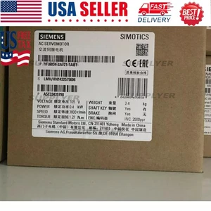 Nuevo Siemens 1FL6034-2AF21-1AB1 SIMOTICS S-1FL6 1FL6 034-2AF21-1AB1 - Imagen 1 de 2