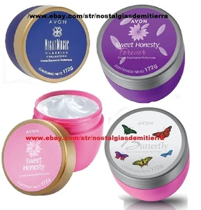 AVON CREMA SUAVIZANTE PARFUMADA SET DE 4 PIEZAS DIFFERENTES AROMEN 172g cada una - Bild 1 von 1
