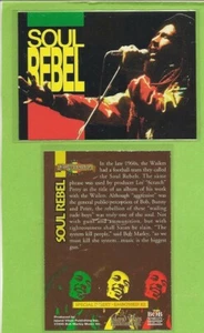 2-THE LEGEND OF BOB MARLEY 1996 ISLAND VIBES EMBOSSED INSERT CARDS # 2 - Picture 1 of 2