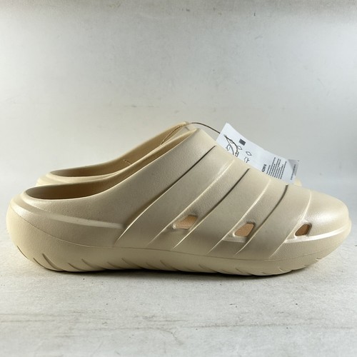 Adidas Adicane Zoccoli Scarpe Slip On Marrone Sabbia Taglia Donna 7 Uomo 6 HQ9916