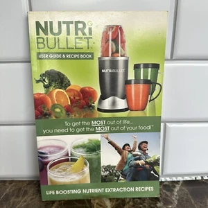 NUTRI BULLET GUIDA UTENTE E LIBRETTO RICETTE usato con usura - Foto 1 di 4