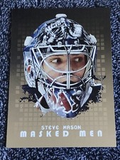 STEVE MASON 2008-09 In The Game Between The Pipes MASKED MEN Silver Version #23