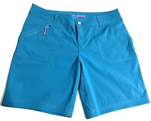 Pantalones Cortos Mujer Reel Legends Talla 12 Azul Elastizados Secado Rápido Exterior Pesca Informal - Imagen 1 de 4