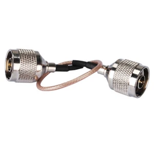 N Typ Stecker auf N Stecker RF Koaxial Zopf Kabel 24" RG316D Doppelschild Geflecht - Bild 1 von 3