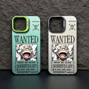 One Piece Luffy Für iPhone 11 12 13 14 15 16 Pro Case Hülle Schutzhülle Cover - Picture 1 of 6