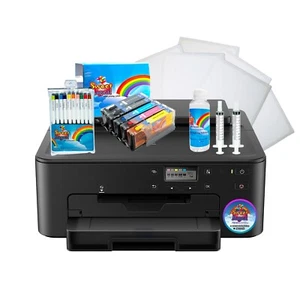 Essbares Druckerpaket, 12 Zuckerguss, essbare Tinte, Marker & Reiniger (702A) - Bild 1 von 1