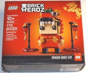 LEGO 40354 BrickHeadz Dragon Dance Guy #80 Chinese New Year - Picture 1 of 3