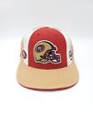 Vintage NFL Reebok  San Francisco 49ers Fitted Striped Hat Size 7 3/4 (A1)