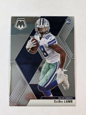2020 PANINI MOSAIC FOOTBALL CEEDEE LAMB RC #207 DALLAS COWBOYS - Image 1 of 2
