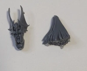DRAGON PRINCES HEAD HELM + HAIR High Elves BITS Warhammer Old World Sigmar AoS - Picture 1 of 2