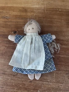 De colección Hecho en casa Campo Granja Musulmana Tela Ángel Navidad Adorno Niña Tela - Imagen 1 de 4