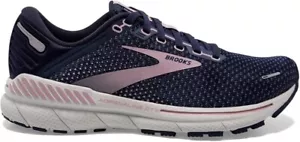 Brooks Adrenaline GTS 22 Running Shoes Peacoat/Cobalt/Mauve US Women 8.0 - Picture 1 of 6