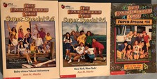 Baby Sitters Club Books 3 Super Specials 4 ~ 6 ~ 14 ~ Ann M Martin Paperback PB