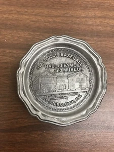 Rare Metal Set Of 4 Coasters National Baseball Hall Of Fame Cooperstown, NY - Picture 1 of 5