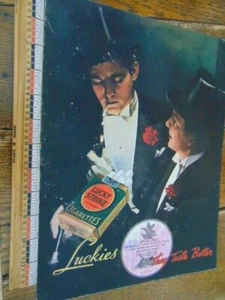 1935 Lucky Strike Zigaretten Zeitschrift Werbung - Luckies Taste Better - Bild 1 von 1