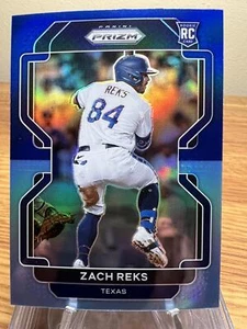 2022 Panini Prizm #116 Zach Reks Navy Blue / Carolina Blue Prizm - Bild 1 von 2