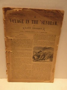 A Voyage in The Sunbeam by Lady Brassey 1881 London Longmans Greens Co Book - Picture 1 of 11