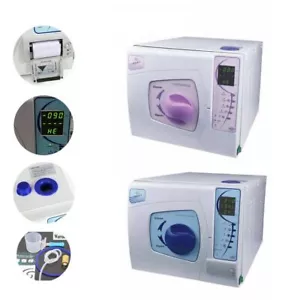 16/18/23/L Dental Class B Vacuum Steam Autoclave Sterilizer LCD Display+Printer - Picture 1 of 44