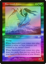Sawtooth Loon FOIL Planeshift PLD White Blue Uncommon MAGIC MTG CARD ABUGames