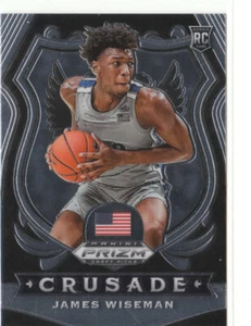 20/21 2020/21 Prizm Draft Picks Base Crusade #82 James Wiseman Warriors  - Bild 1 von 1