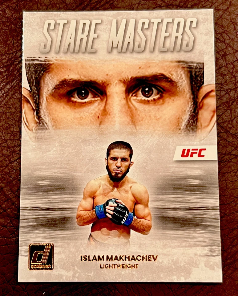 2023 Panini Donruss UFC - ISLAM MAKHACHEV *STARE MASTERS Insert!* #4 - Image 1 of 1