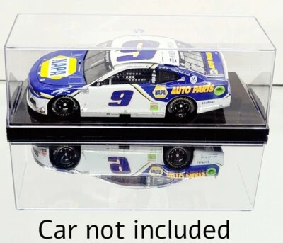 BCW 1:24 Scale Diecast Car Holder Display Case For Action NASCAR Black Base - Image 1 of 4