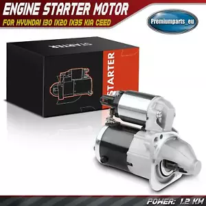 Starter Motor for Hyundai i30 ix20 ix35 Kia Ceed Pro CeeD 30054N M0T32571ZE - Picture 1 of 9