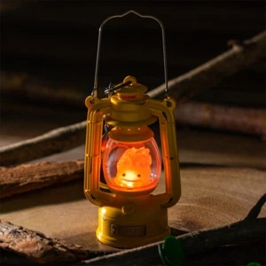 Studio Ghibli Howl's Moving Castle Calcifer Antique-Style Lantern Keychain - Picture 1 of 7