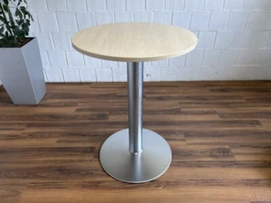 Wini Stehtisch 80cm Ahorn Alu Bistrotisch - Bild 1 von 4