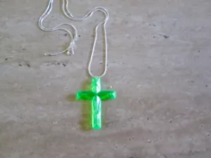 Collar cruzado, médico, enfermera, pediátrico, iglesia, religión, oficina, ER, UCI, RN, seminario - Imagen 1 de 2