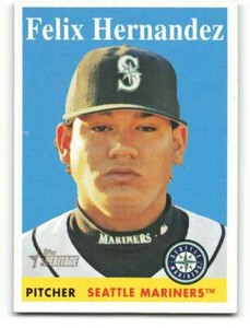 2007 Topps Heritage #6 Felix Hernandez NM-MT Mariners
