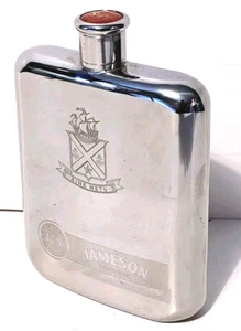 John Jameson & Son Limited Irish Whiskey Flask JJ & S Screw Top 5x3.5” - Picture 1 of 7