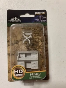 WizKids Cortes Profundos: Escritorio y Silla (73362) Figuras Altamente Detalladas Nuevo Precintado - Imagen 1 de 2