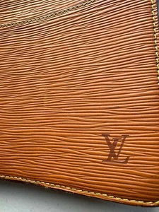 LOUIS VUITTON Organizer De Poche Leder Geldbörse Zipang Gold - Bild 1 von 9